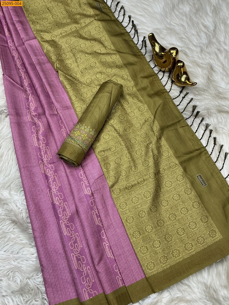 Fancy Kamlam Silk Saree
