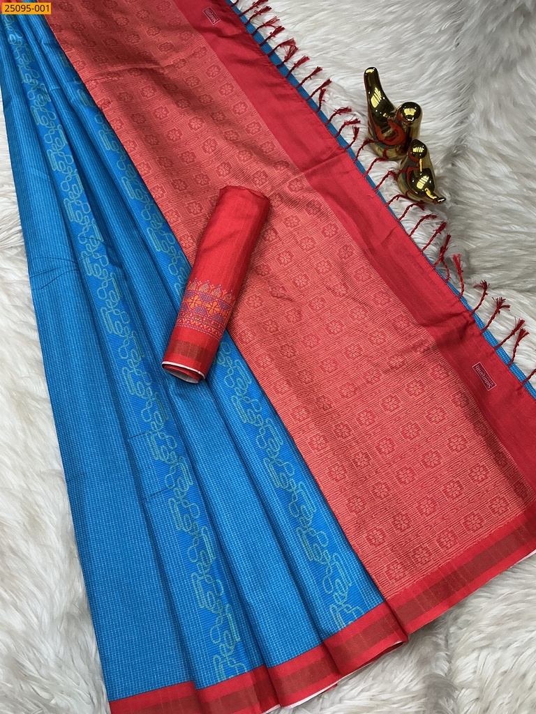 Fancy Kamlam Silk Saree