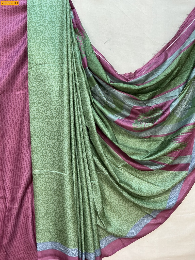 Malgudi Crape Silk Saree