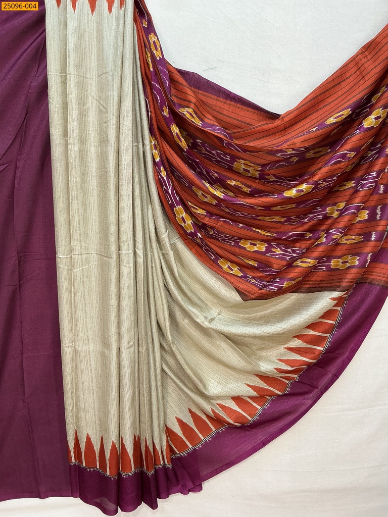 Malgudi Crape Silk Saree