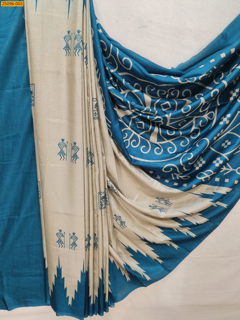 Malgudi Crape Silk Saree