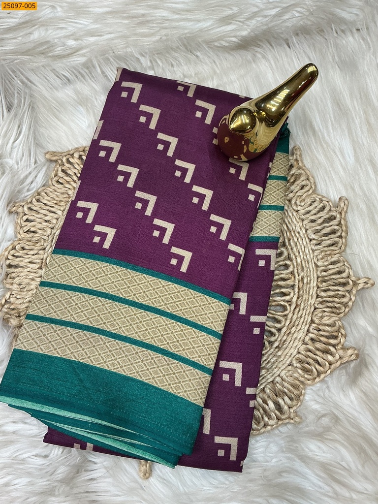 [25097-005] Shubhkala Crepe Silk Saree (25097-005)