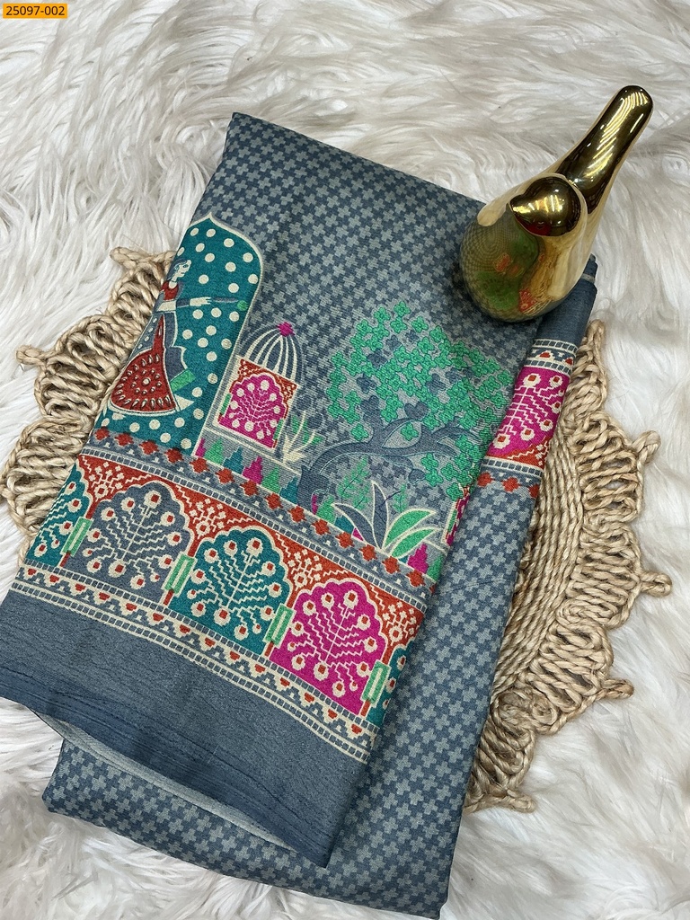 Shubhkala Crepe Silk Saree