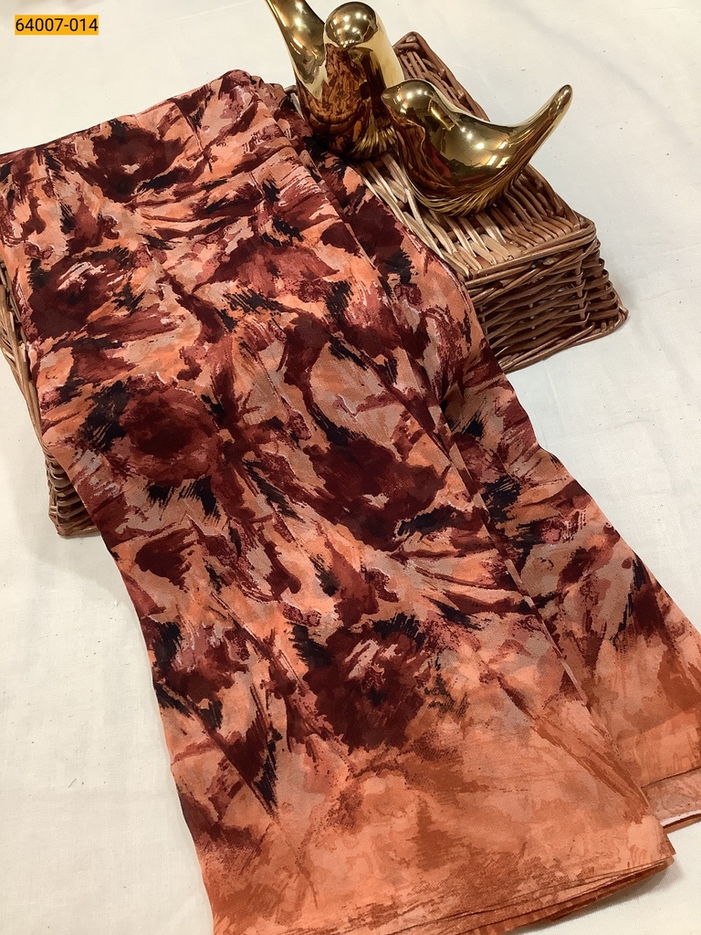 Georgette Printed Saree