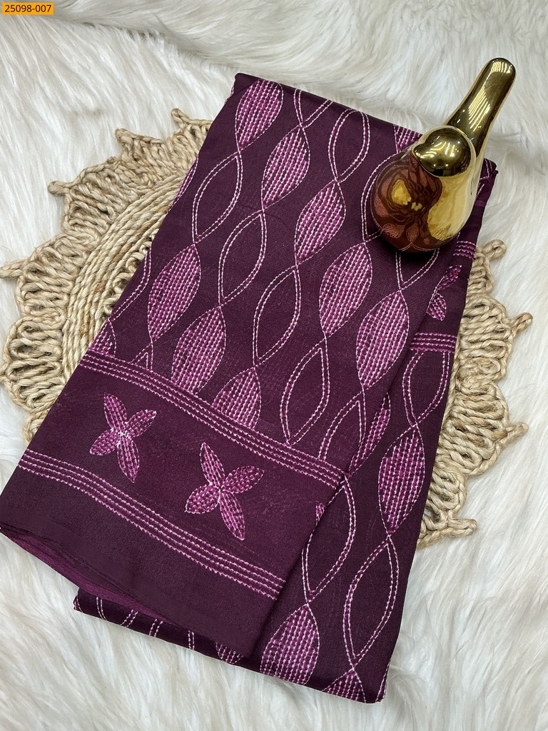 Malbari Crepe Silk Printed Sarees