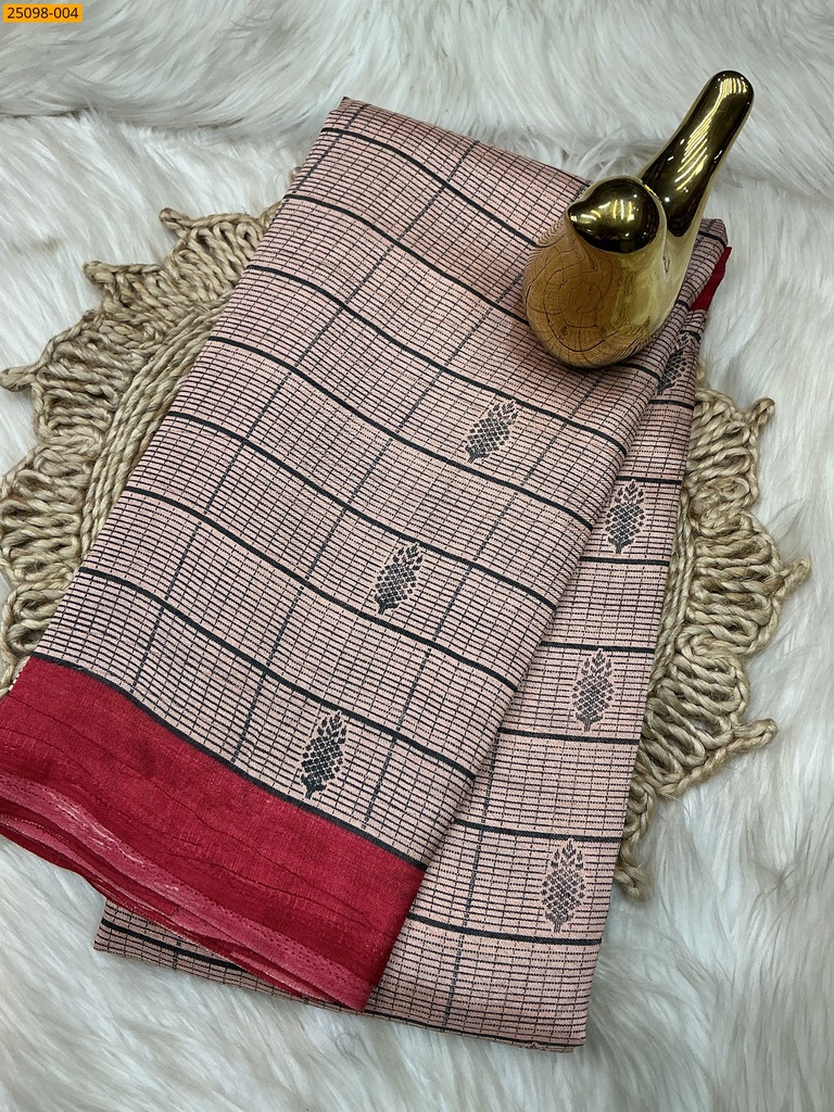Malbari Crepe Silk Printed Sarees