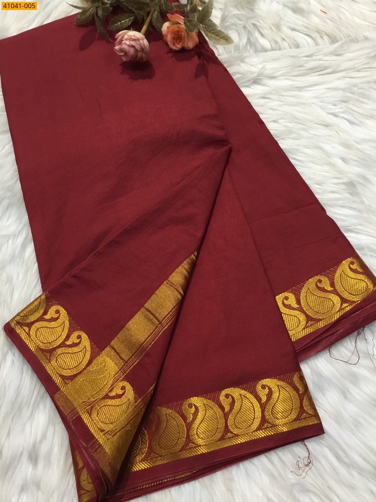 [41041-005] Viscose Warm Soft Crepe Silk Saree (41041-005)
