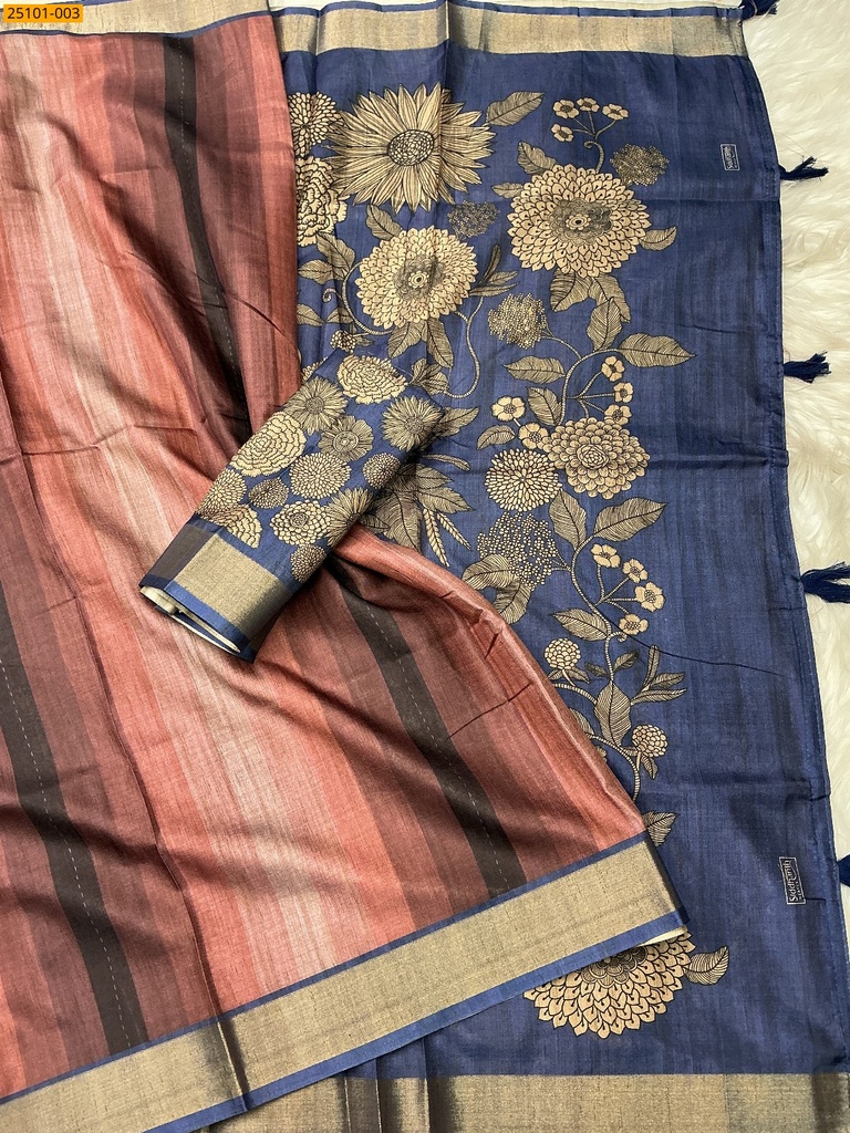 Bhagalpuri Fancy Silk Saree