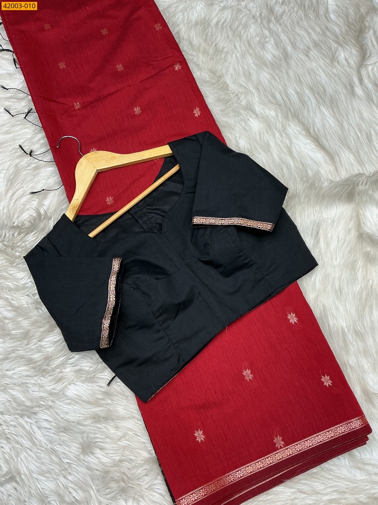 [42003-010] Maheswari Cotton Saree (42003-010)