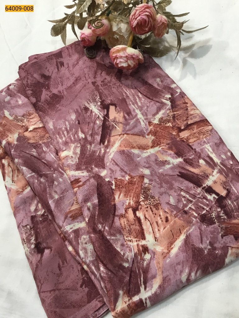 [64009-008] Premium Crape Silk Saree (64009-008)