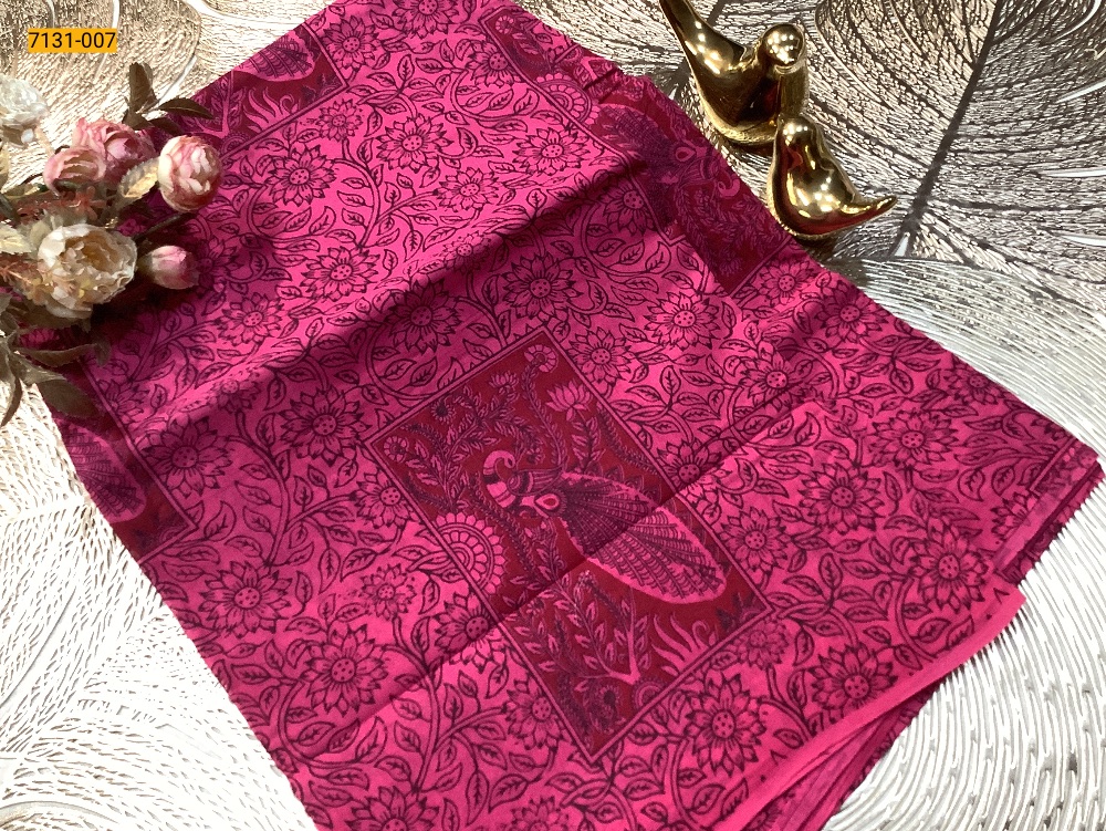 Printed Cotton Saree