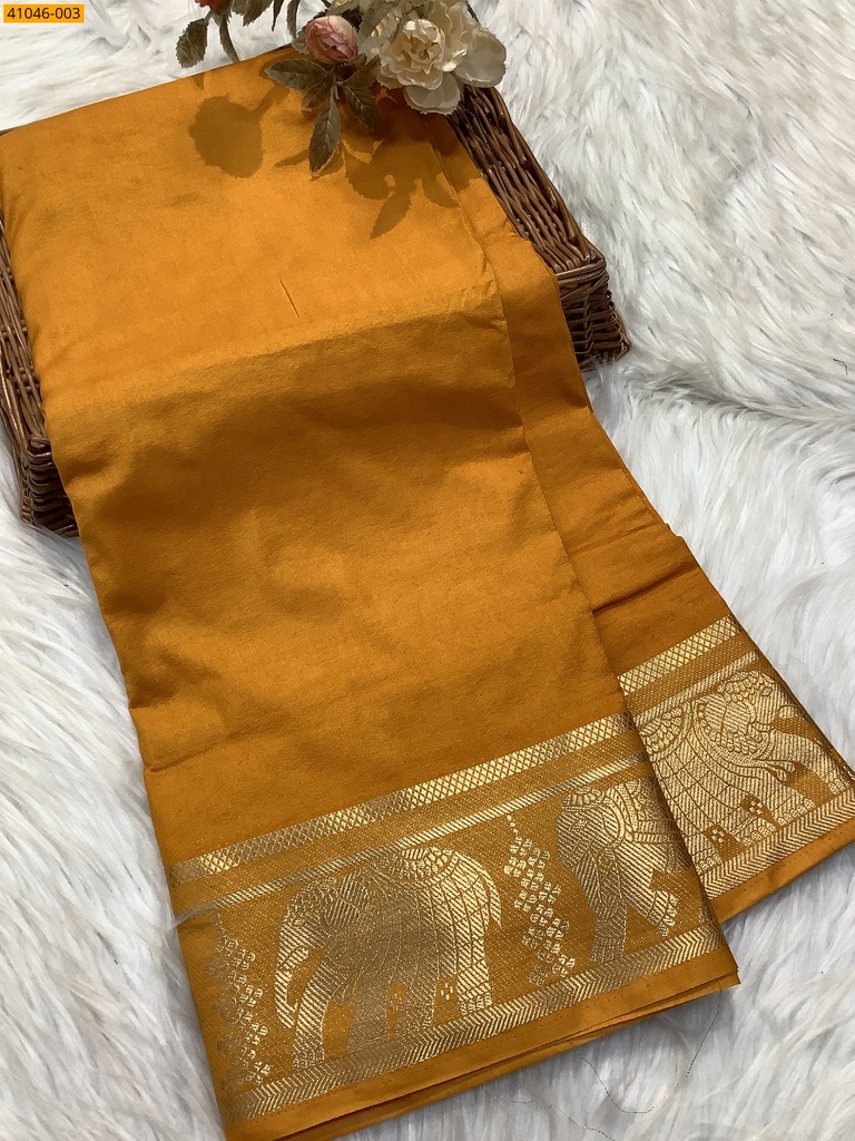 [41046-003] Viscose Warm Soft Crepe Silk Saree