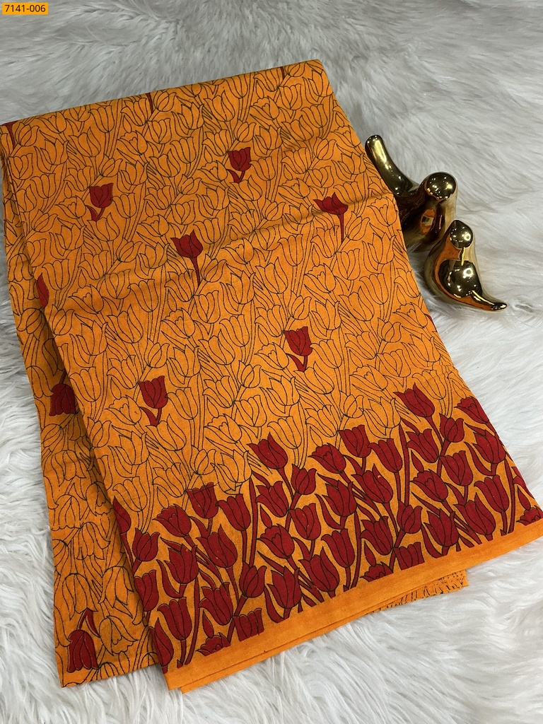 Cotton Printed sarees