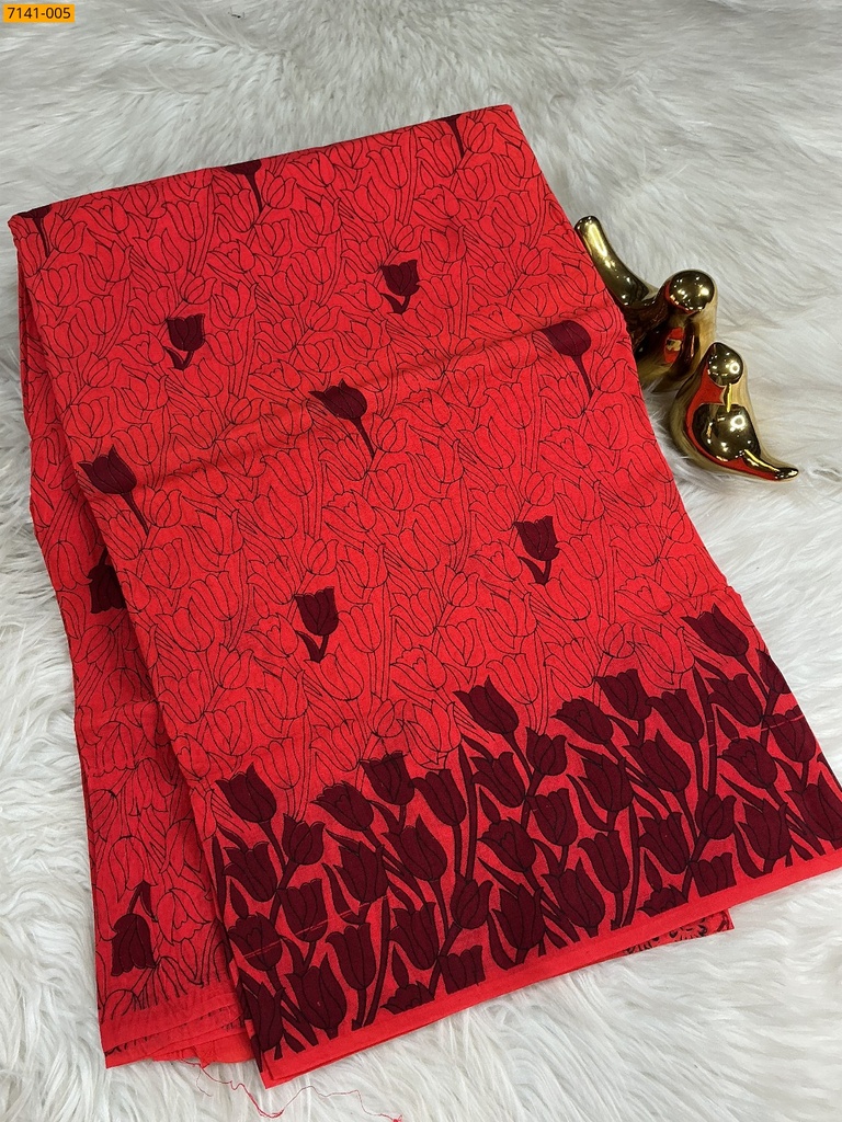 Cotton Printed sarees