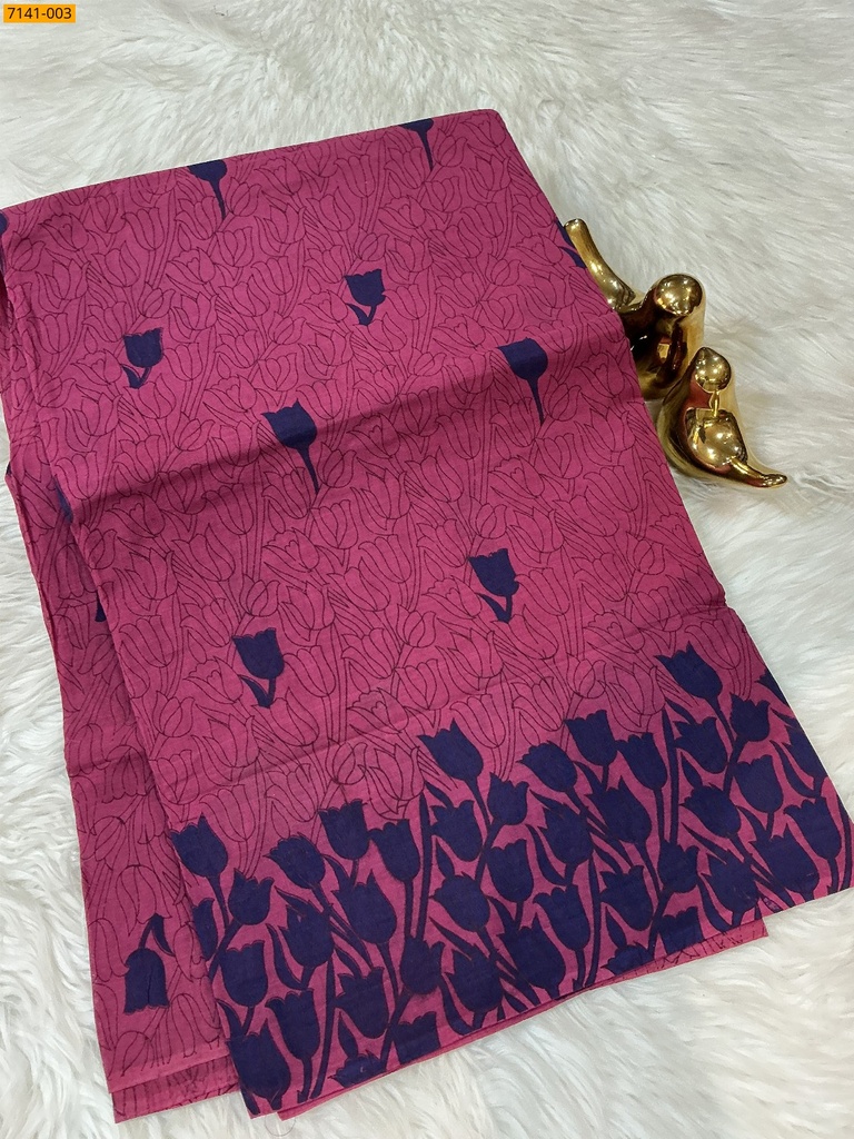 Cotton Printed sarees