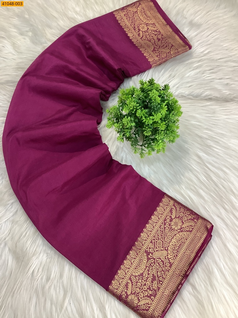 Viscose Crush Crepe Silk Saree