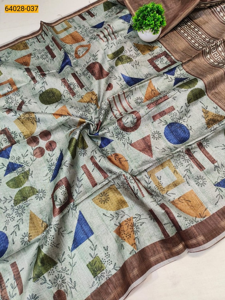 [64028-037] fancy katki silk sarees (64028-037)