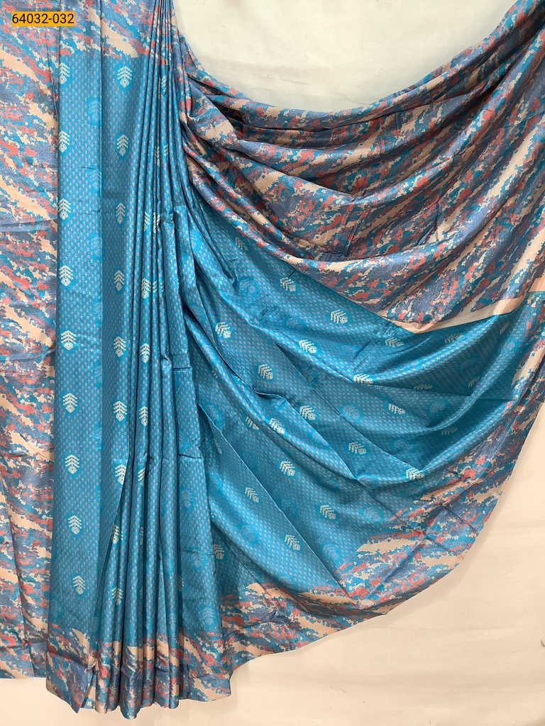 [64032-032] Crepe Silk Printed Sarees (64032-032)