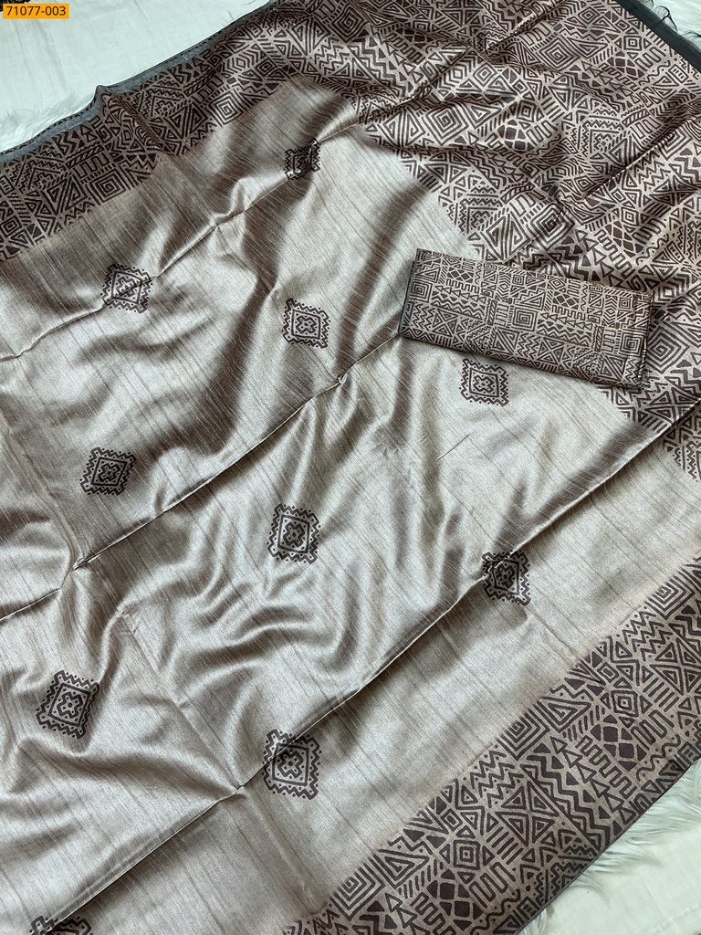Soft Linen Silk Saree