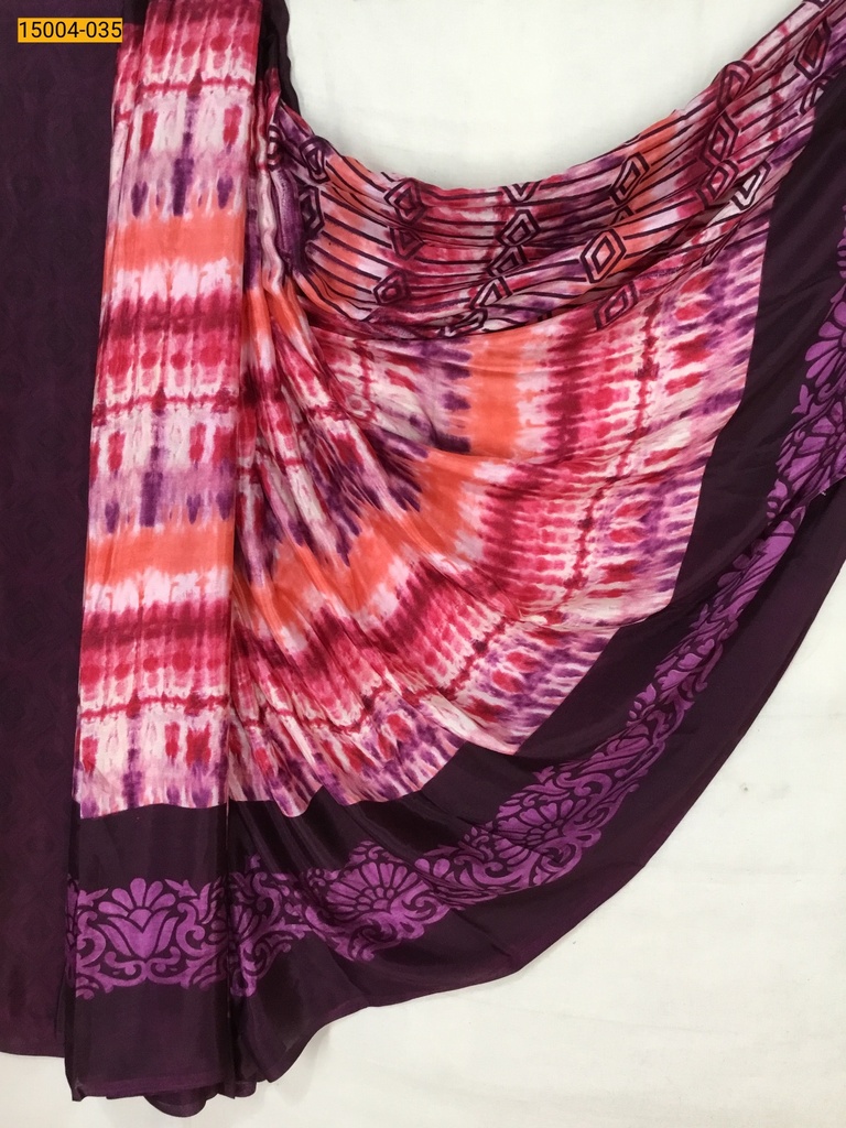 Grape silk sarees