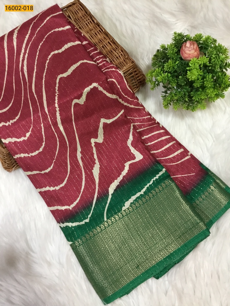 Rekko silk printed sarees