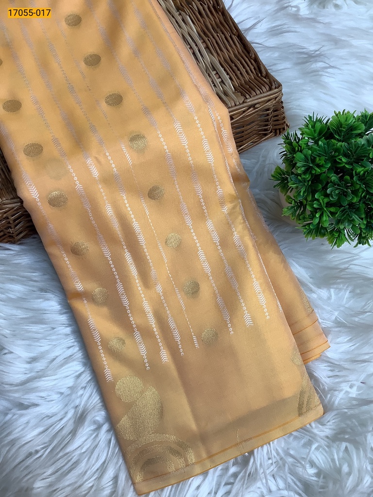 [17055-017] Kanjivuram silk saree (17055-017)