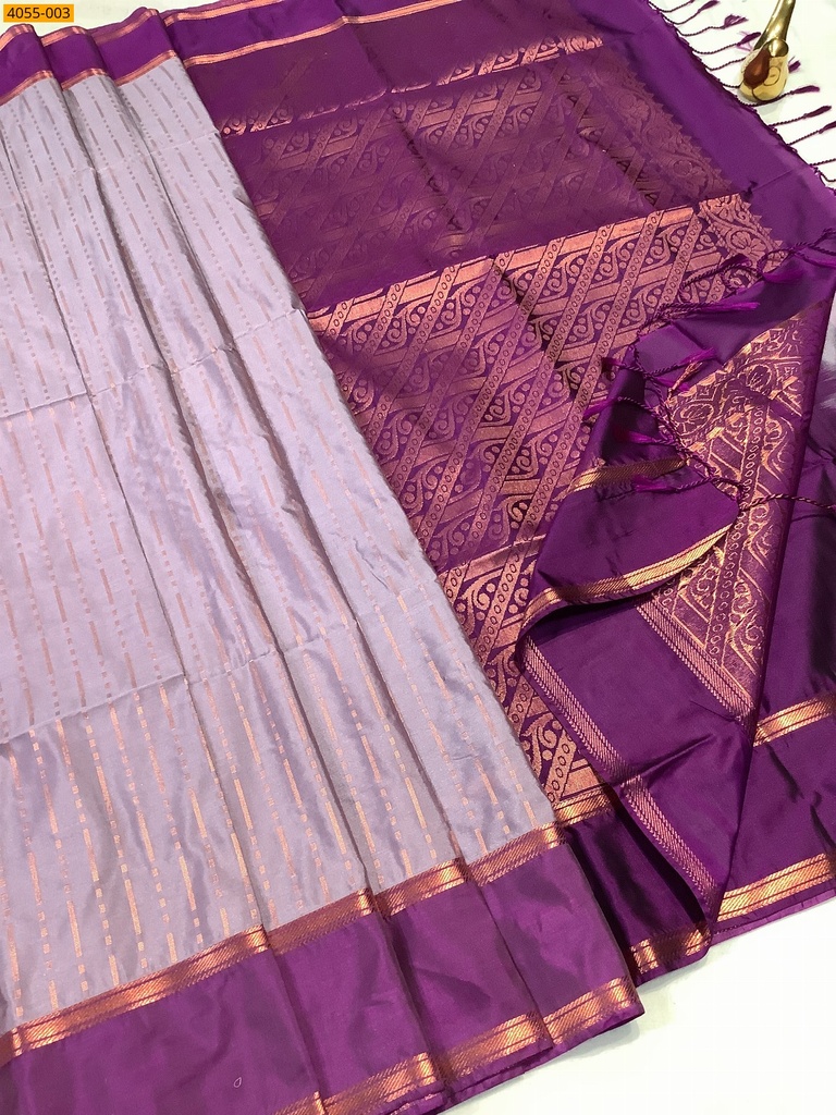 [4055-003] Kanjivaram Soft Silk Saree