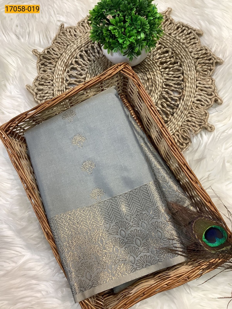 [17058-019] Kanjivaram Silk sarees (17058-019)