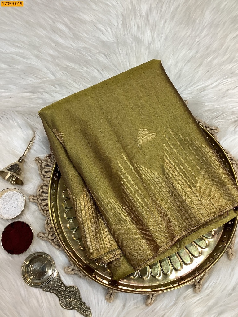 [17059-019] Kanjivaram Slub Silk sarees (17059-019)
