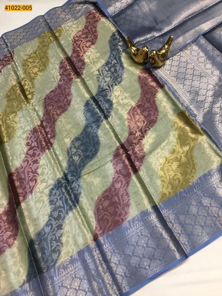 [41022-005] Mushru Tissue Silk Saree (41022-005)