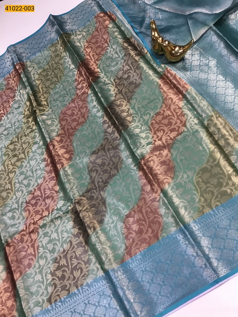 Mushru Tissue Silk Saree