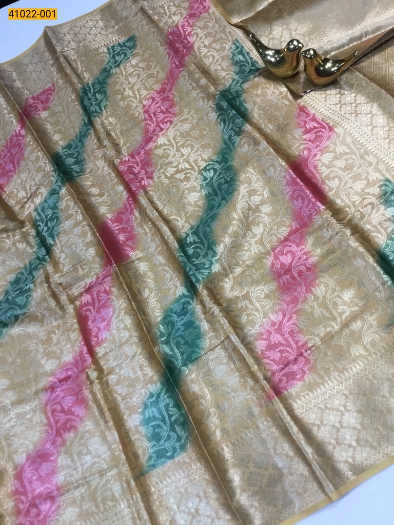 Mushru Tissue Silk Saree