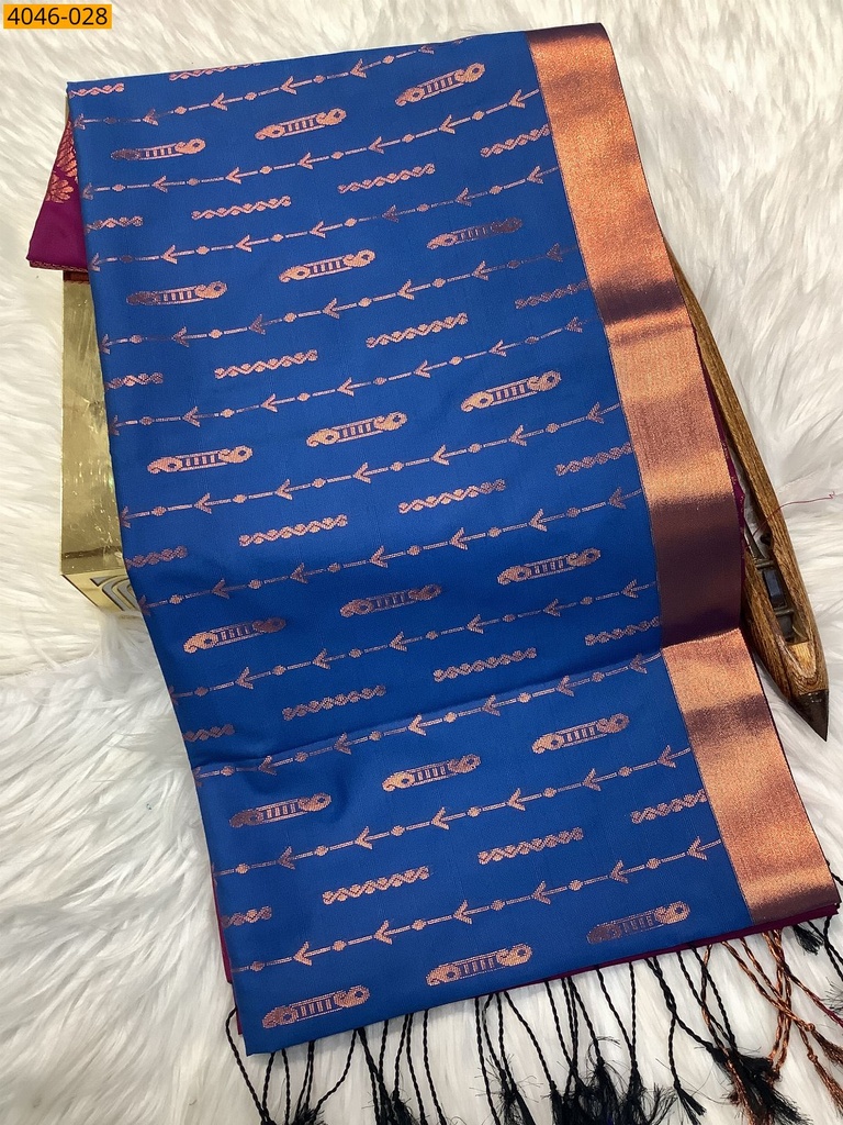 Kanjivuram fancy Soft Silk Sarees