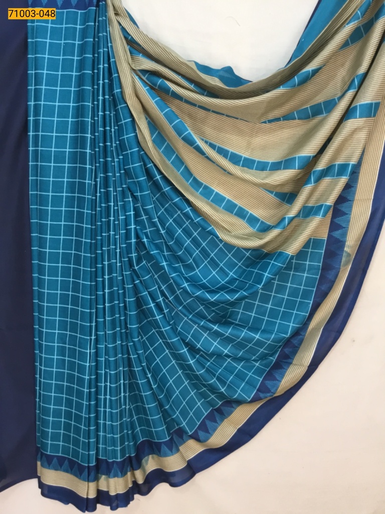 [71003-048] Butter Crepe Silk Saree