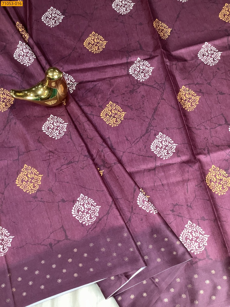Soft Fancy Linen Silk Saree