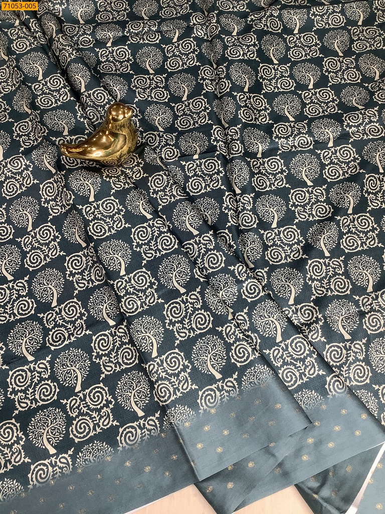 Soft Fancy Linen Silk Saree