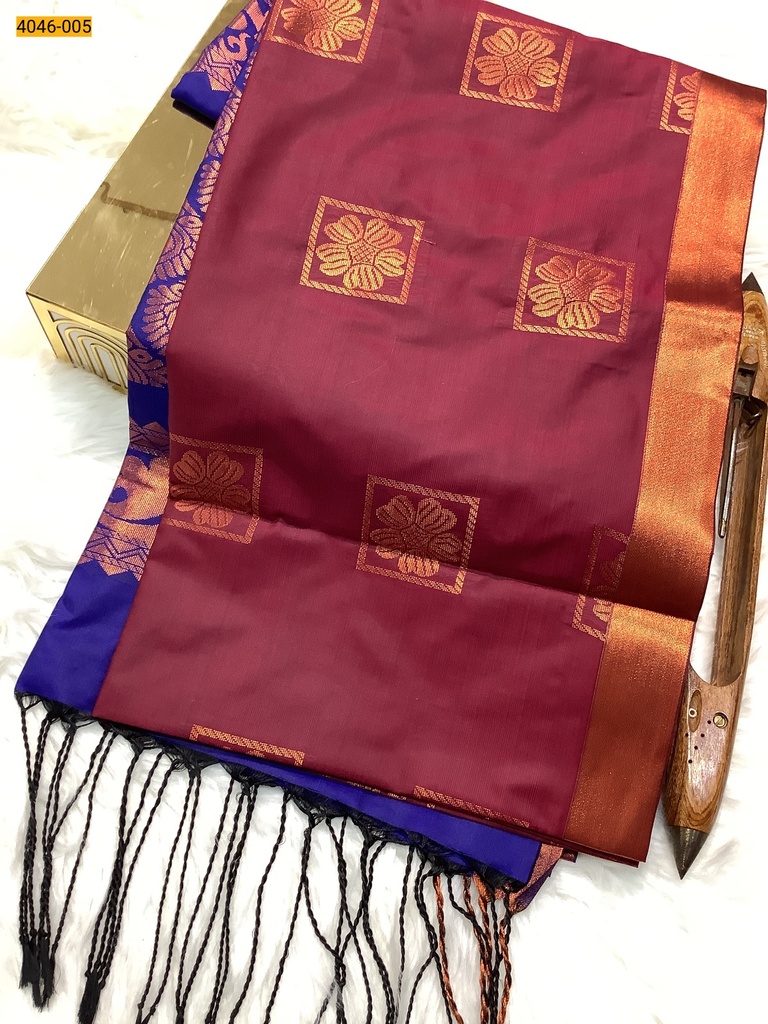Kanjivuram fancy Soft Silk Sarees