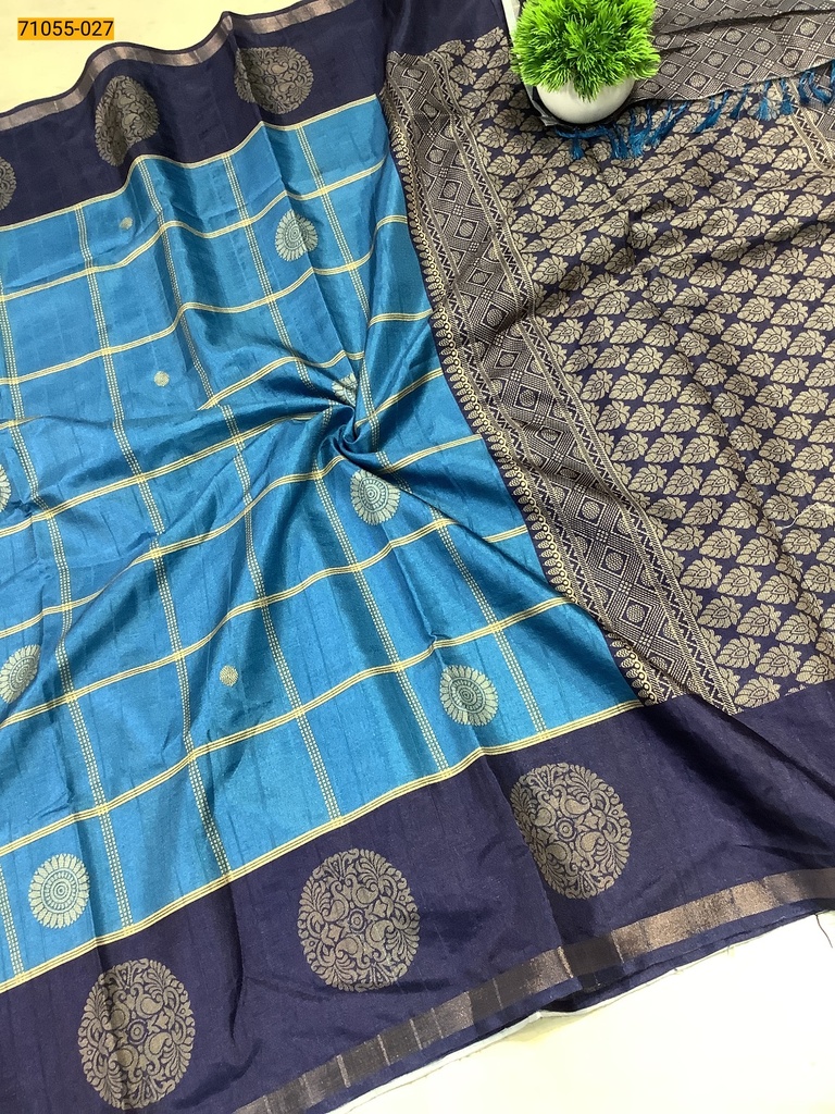 Fancy Printed Silk Saree