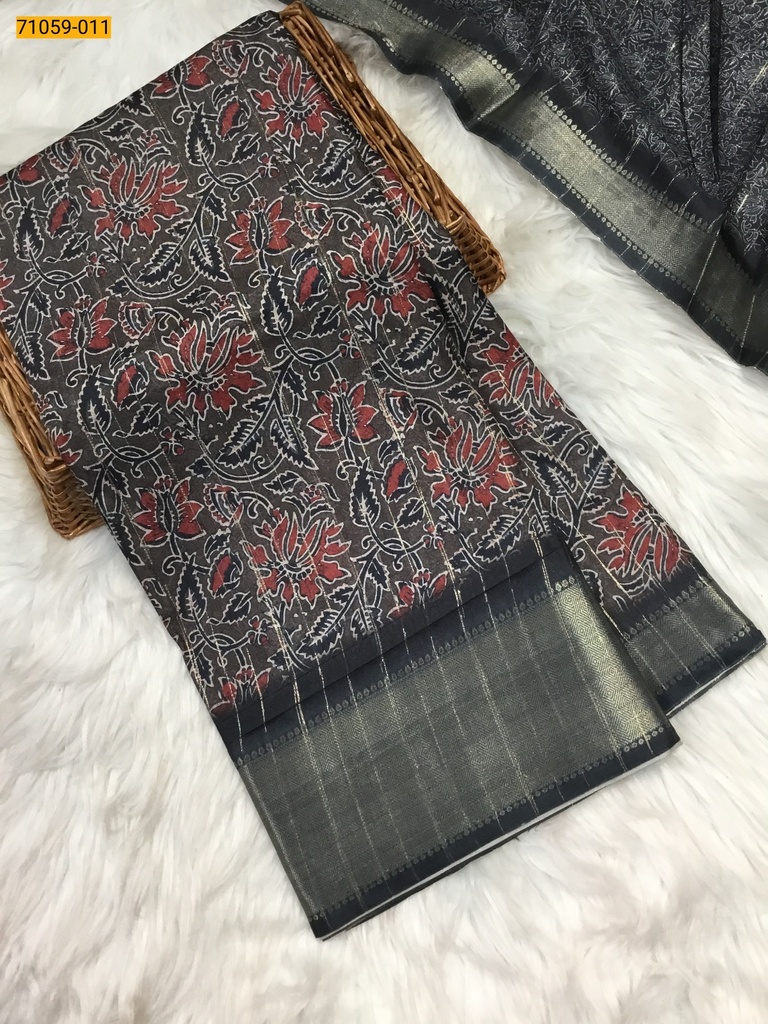 Rim Zim Chanderi Fancy Silk Sarees