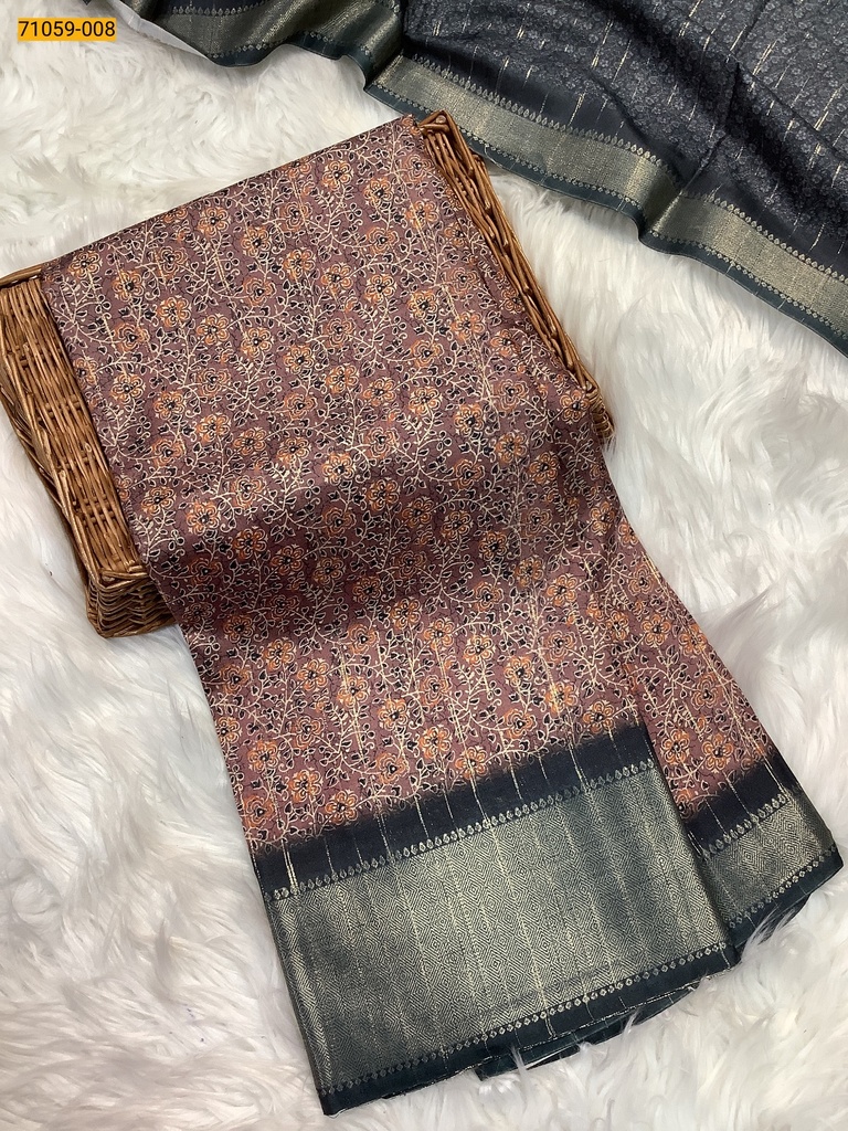 Rim Zim Chanderi Fancy Silk Sarees
