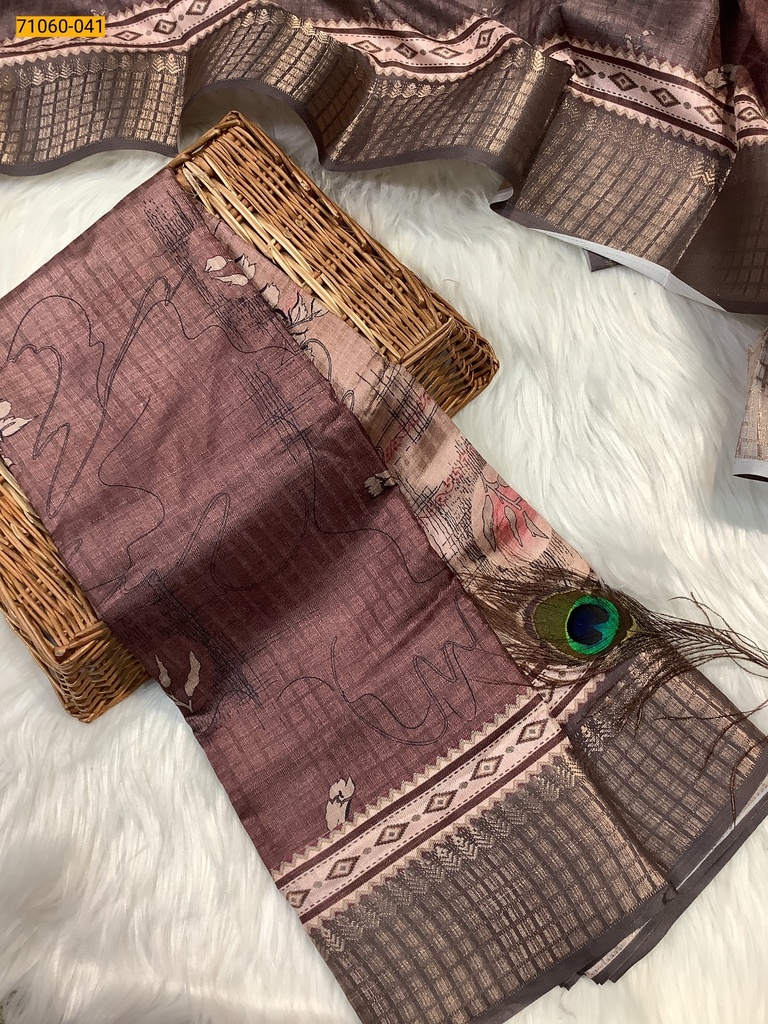 Chanderi fancy silk sarees