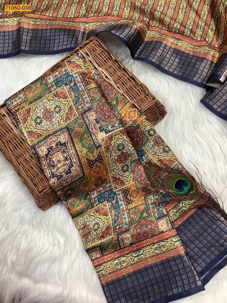 Chanderi fancy silk sarees