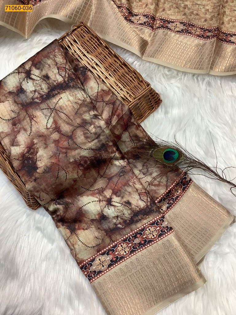 Chanderi fancy silk sarees