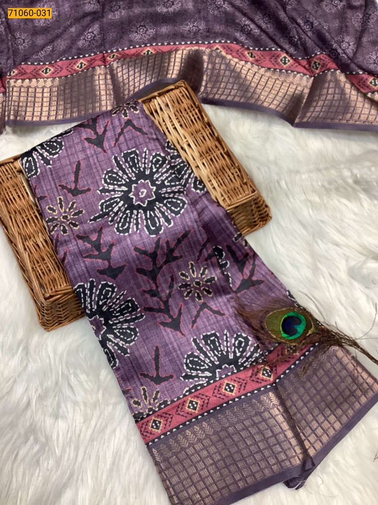 Chanderi fancy silk sarees