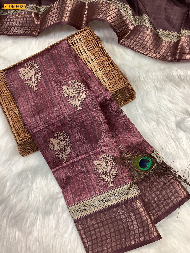 Chanderi fancy silk sarees