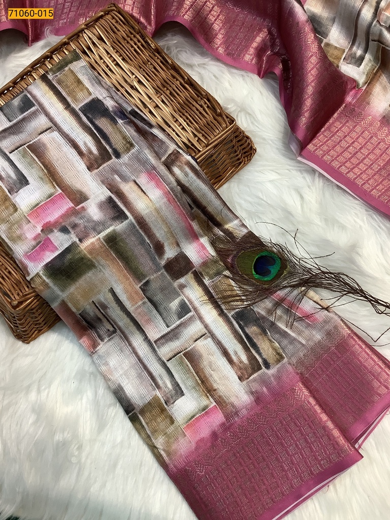 Chanderi fancy silk sarees
