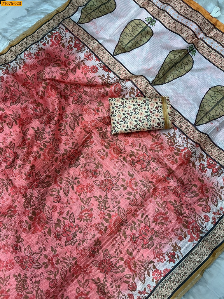[71075-023] Fancy kota silk sarees (71075-023)