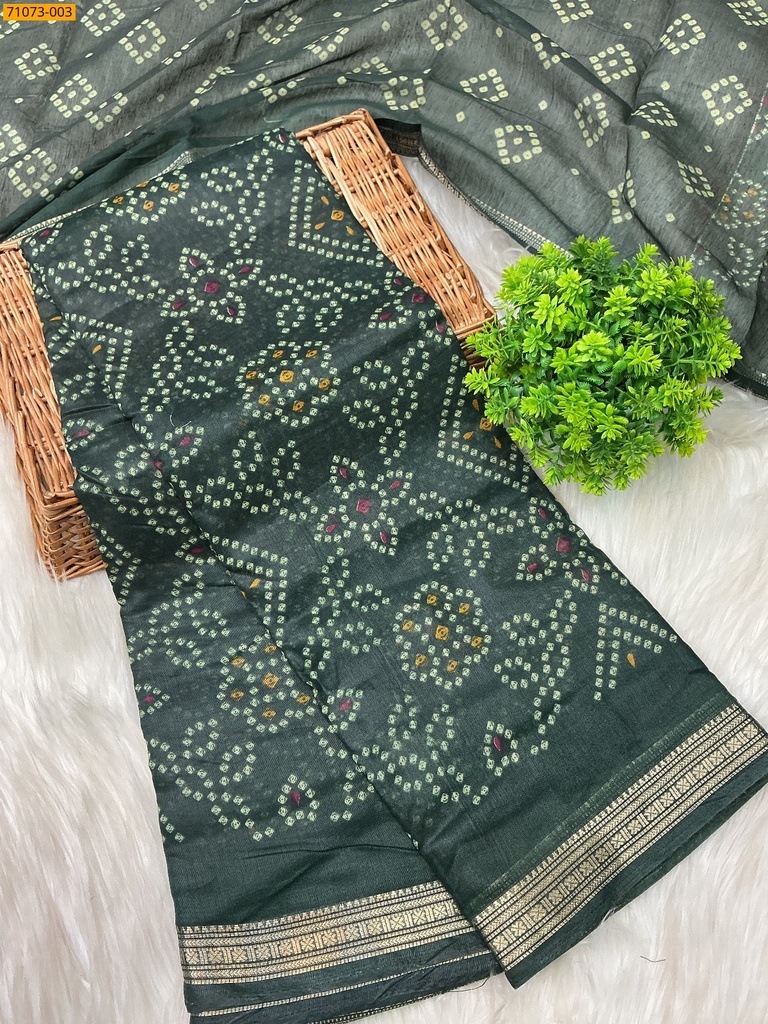 Fancy chanderi silk sarees