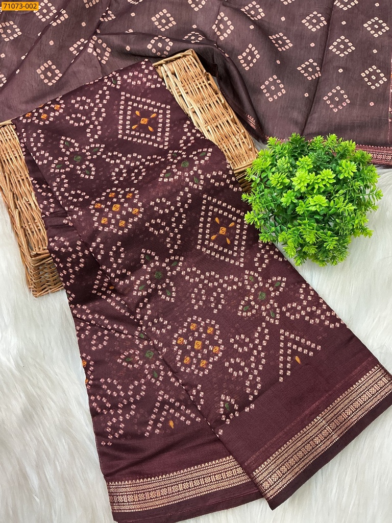 Fancy chanderi silk sarees