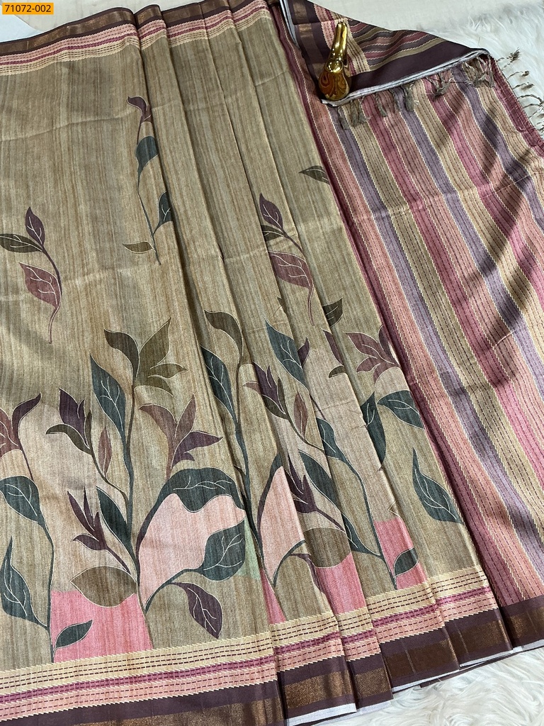 Fancy soft mulmul silk sarees
